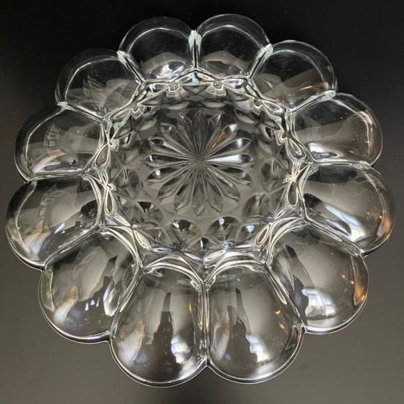 Glass Egg Plate Server - Picture 4 of 6